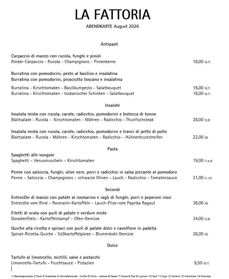 Abendkarte 08 2026